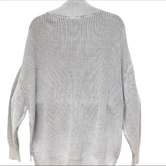 Young Fabulous & Broke Camron Grey Pullover Turtleneck Sweater Size M/L - Picture 4 of 8